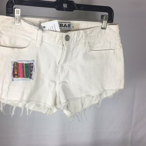 BAB upcycled Gap Shorts with patches